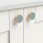 Grey Shade Cupboard Drawer Door Cabinet Knobs Handles, thumbnail 3 of 9