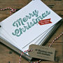 Pack Of Ten Christmas Cards, thumbnail 2 of 2