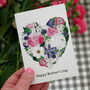 Happy Mothers Day Floral Heart Card, thumbnail 3 of 6