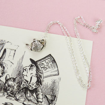 Alice In Wonderland Teapot Necklace, 3 of 7
