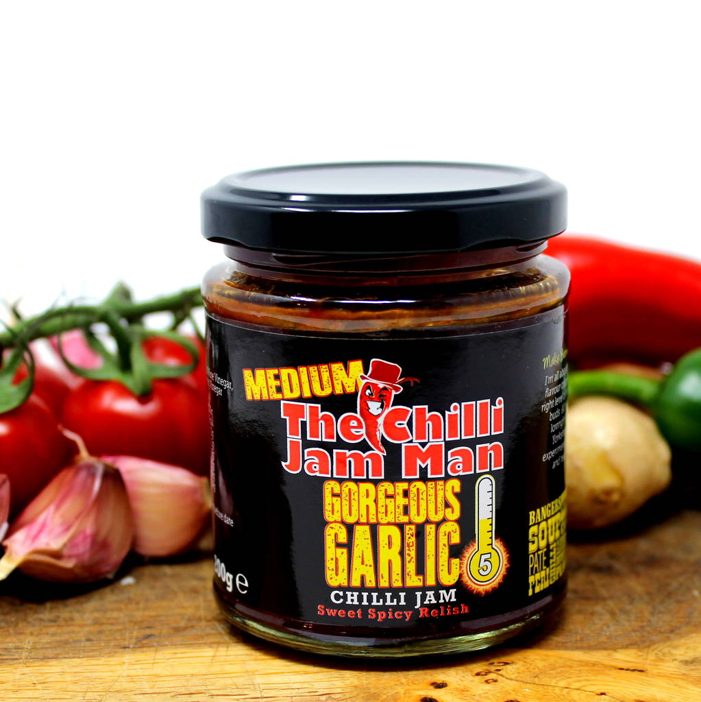 Garlic Chilli Jam By The Chilli Jam Man