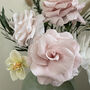Vintage Style Paper Flower Bouquet With Dried Foliage, thumbnail 4 of 6