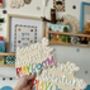 Personalised Wooden Children's Playroom Sign Decor, thumbnail 5 of 9