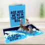 We're In The Same Boat 3D Pop Up Funny Birthday Card, thumbnail 1 of 7