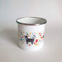 Painted Cat Enamel Mug, thumbnail 7 of 9