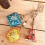 Set Of Three Hand Painted Cow Bells Hanging Decor, thumbnail 12 of 12