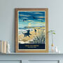 Two Labradors Limited Edition Beach Fun Gift Print, thumbnail 2 of 11
