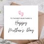 Mothers Day Card For Mum | Cute Mothers Day Card, thumbnail 1 of 3