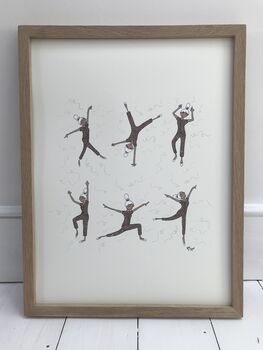 'Let's Dance' 30cm X 40cm Giclée Fine Art Print, 2 of 4