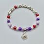 Personalised Teacher Thank You Gift, Charm Bracelet, thumbnail 2 of 6