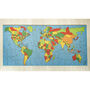 Map Of The World Wooden Jigsaw Puzzle, thumbnail 8 of 9