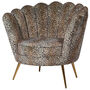Leopard Shell Chair, thumbnail 1 of 1