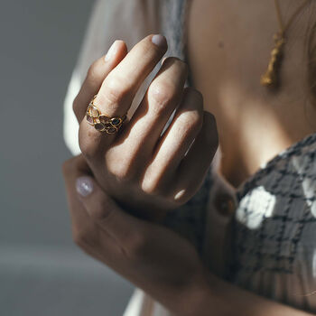 Tourmaline Tapestry Ring, 6 of 12