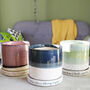 Personalised Thank You Teacher Hand Glazed Plant Pot, thumbnail 4 of 12
