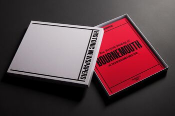 Bournemouth Fc Personalised Football Gift Cherries Newspaper History Book, 3 of 12