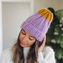 Knit Your Own Colour Pop Knitted Hat Kit, thumbnail 9 of 11