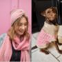 Pink Paddy Dog Jumper And Matching Headband Set, thumbnail 1 of 9