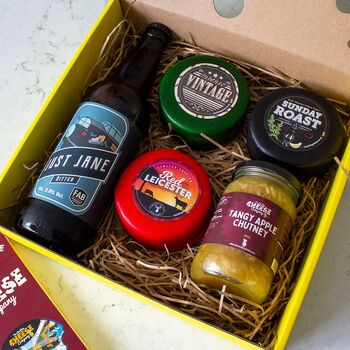 Just Jane Beer And Cheese Gift Box, 2 of 7