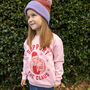 Support The Claus Girls' Christmas Jumper, thumbnail 1 of 4