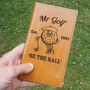 Personalised 'Mr Golf' Golf Scorecard Holder, thumbnail 1 of 8