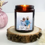Father's Day Personalised Photo Candle, thumbnail 1 of 3