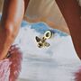 18 K Gold Bee Charm For Women 925, thumbnail 2 of 9