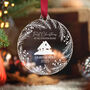 First Christmas Address Ornament Couple Names 2025, thumbnail 6 of 8