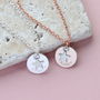 Personalised Name Disc Star Necklace, thumbnail 1 of 6