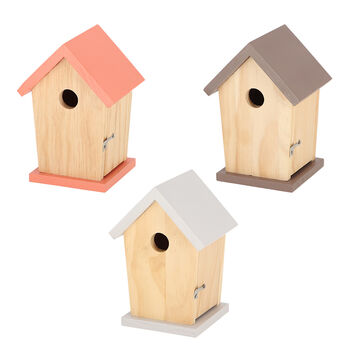Personalised Wooden Bird House, 2 of 4