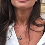 Gold Mooney Necklace, thumbnail 2 of 4