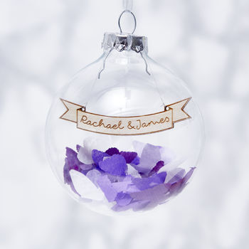 Personalised Confetti Bauble, 11 of 11
