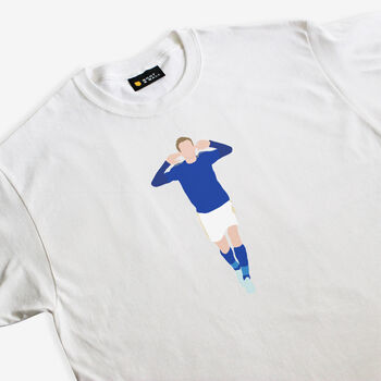 Jamie Vardy Leicester T Shirt, 4 of 4