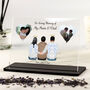 Personalised Mum And Dad Memorial Acrylic Plaque, thumbnail 1 of 9