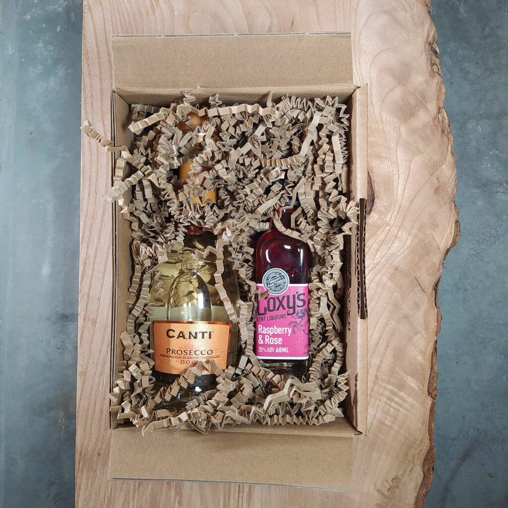 Coxy's Prosecco Bellini Gift Set By