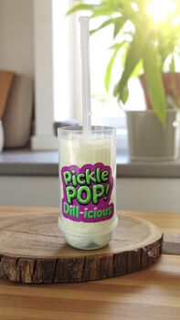 Pickle Flavoured Candy Floss Push Pops Green Floss – Set Of 10, 2 of 6