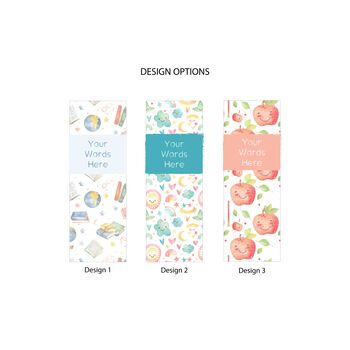 Personalised Teacher Bookmark, 8 of 11