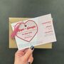 Retro Heart Wedding Invitation, thumbnail 11 of 11