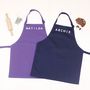 Personalised Kids Apron Set With Name, thumbnail 1 of 9