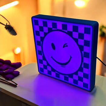 Winky Smiley Face LED Lightbox, 4 of 5