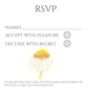 Pack 12 Daisy Original Personalised Save The Date Wedding Stationery, thumbnail 4 of 6