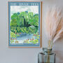 The River Tees Vintage Poster Inspired Print, thumbnail 1 of 2