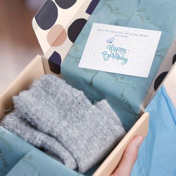 Bouclé Cuff Shimmer Fingerless Gloves – Three Colourways, 12 of 12