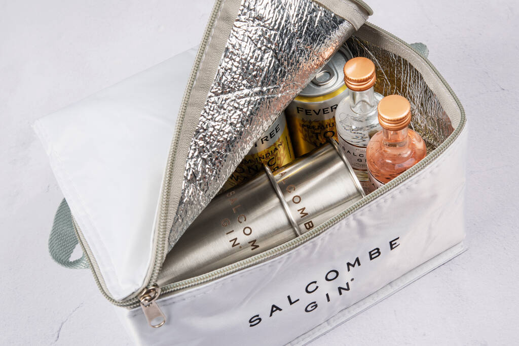 Salcombe Gin Cool Bag Set For Two Or Four, 1 of 7
