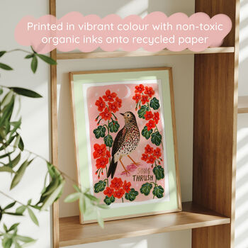 Song Thrush Art Print, 3 of 6