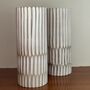 Mango Wood Vase Whitewash Finish, thumbnail 6 of 7