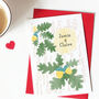 Personalised Tree Trunk Card, thumbnail 1 of 2