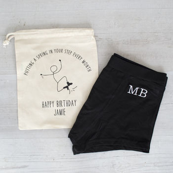 Underwear Subscription With Embroidered Monogram, 2 of 4