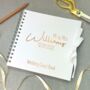Personalised Frenchpress Wedding Guest Book, thumbnail 1 of 1