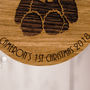 Personalised Wooden Bear Baby's First Christmas, thumbnail 3 of 3
