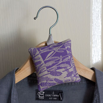 Set Of Two Lavender Bags With Hanging Loops, 3 of 4